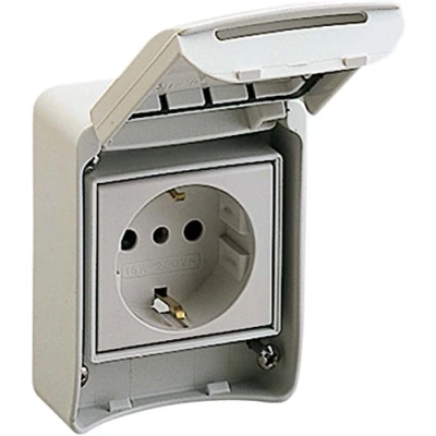 Imagen de Schneider Electric 81141 Toma con Brida 65x85 10/16A 2PT
