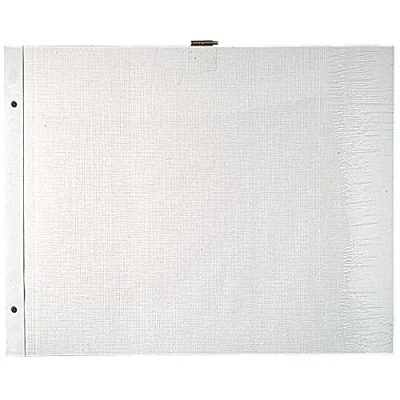 Imagen de Exacompta Recambio para álbum con Tornillo Hojas Blancas, 36.00x28.50x0.80 cm