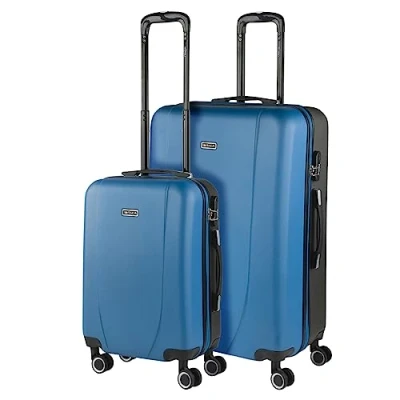 Imagen de Itaca Tiber SET Juego de maletas, Talla: One Size, Azul antracita