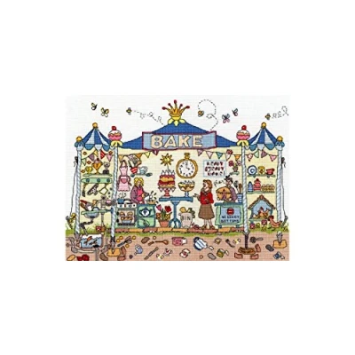 Imagen de Bothy Threads Kamaca XCT29 Kit de punto cruz (35 x 26 cm), diseño panadería