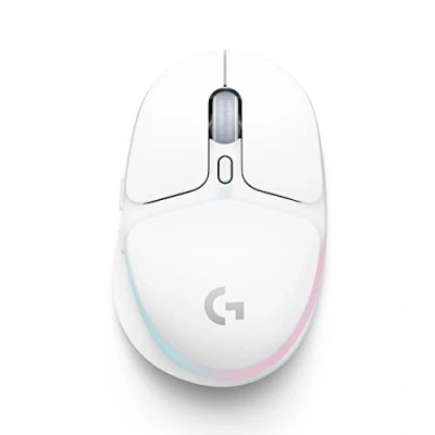 Imagen de Logitech G G705 Ratón Inalámbrico Para Gaming, Iluminación LIGHTSYNC RGB Personalizable, LIGHTSPEED, Conectividad Bluetooth, Ligero, PC/Mac/Portátil Blanco