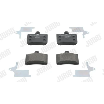 Imagen de JURID 573028J Juego de pastillas freno no preparado para indicador desgaste sin accesorios CITROËN: C5 I Hatchback, II Hatchback