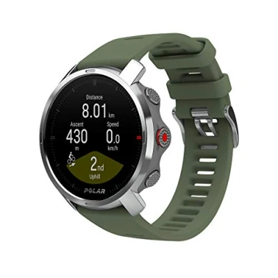 Imagen de Polar Grit X Outdoor multisport watch con GPS Brújula, Altímetro y Durabilidad de Nivel Militar para Practicar trail running, mountain bike, ciclismo Batería Larga Duración