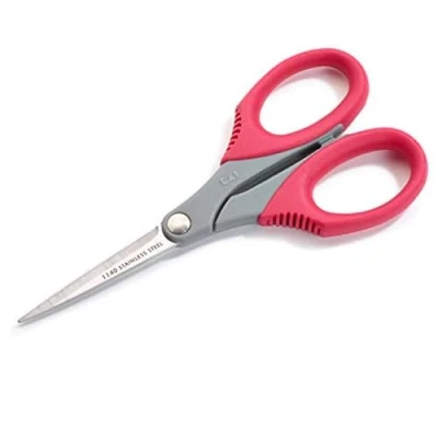 Imagen de Prym Tijeras Hobby, 14 cm Largo, Rojo/Gris/Plata
