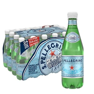 Imagen de S. Pellegrino Natural Sparkling Agua Mineral 50cl PET (paquete de 24 x 50 cl)