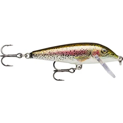 Imagen de Rapala Countdown Material Cuerpo de Balsa Señuelo Pesca en Agua Dulce Profundidad Nado 1,5 2,4m 7cm/8g Hecho Estonia Live Rainbow Trout, Unisex Adult, 70 mm (8.0 gr)