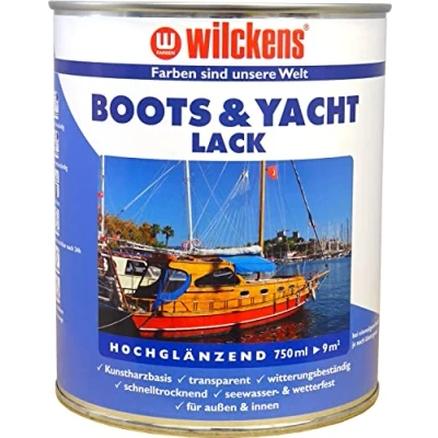 Imagen de Wilckens Boots &amp; Yachtlack 750 ml Barniz de Resina Sintética Kustharzlack