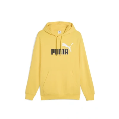 Imagen de PUMA ESS 2 Color No. 1 Logo Hoodie TR, Felpe con Cappuccio Hombre, Sunny Yellow, S