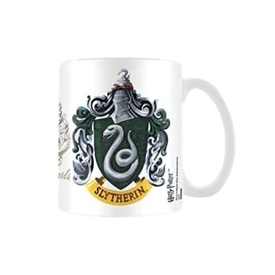 Imagen de Harry Potter RD RS660667 Menaje Infantil, Cerámica, Escudo de Slytherin, 11 oz/315 ml