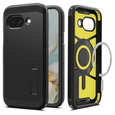 Imagen de Spigen Tough Armor Magfit TPU Back Cover Negro Google Pixel 9a