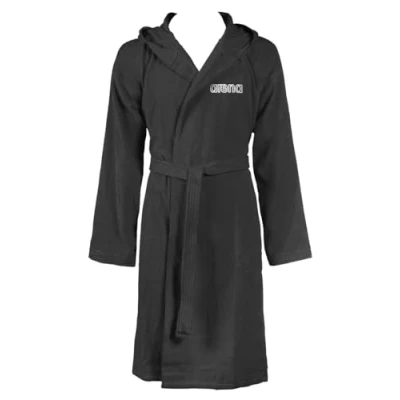 Imagen de arena Zeppelin Light Albornoz de Algodón para Hombre y Mujer, con Capucha Bolsillos, Unisex Esponja, Cómodo Ligero