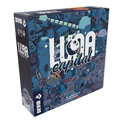 Imagen de Devir Luna Capital, Juego de Mesa, Mesa Ingenio, con Amigos, Creativo (BGLUNAML)