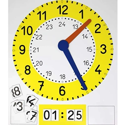 Imagen de WISSNER® aktiv lernen Juego de reloj magnético RE Plastic®