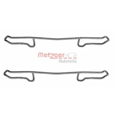 Imagen de METZGER 109 1100 Kit de accesorios, pastillas frenos OPEL: Astra F CC, Kadett E Vectra A CC