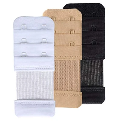 Imagen de SAMGU Extensores de sujetador 2 ganchos Extensión Elástico Bra Extender
