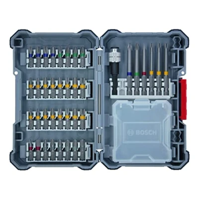 Imagen de Bosch Professional 40 uds. Set de puntas atornillar (Pick and Click, accesorios para taladro y destornillador)
