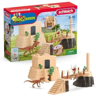 Imagen de schleich 42657 Conquista del templo de dinosaurios, a partir 5 años, DINOSAURS playset, 124 piezas