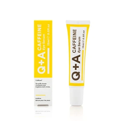 Imagen de sérum para el contorno de ojos con cafeína Q+A. Un que mejora la circulación y descongestiona zona ojera. 15 ml/0,5 fl.oz