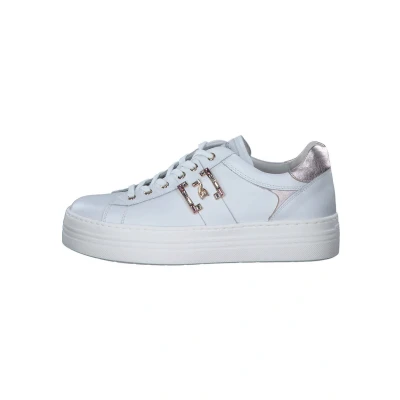 Imagen de Nerogiardini E409967D Zapatos con cordones, Mujer, Talla: 38, Bianco rosa Piel