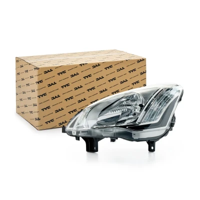 Imagen de TYC 20 14700 05 2 Faros izquierda H4 para circulación por la derecha con electromotor CITROËN: Berlingo II, II Furgón
