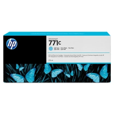 Imagen de HP DesignJet Z6810 42&quot; 771C (B6Y12A) Cartucho de tinta cian claro