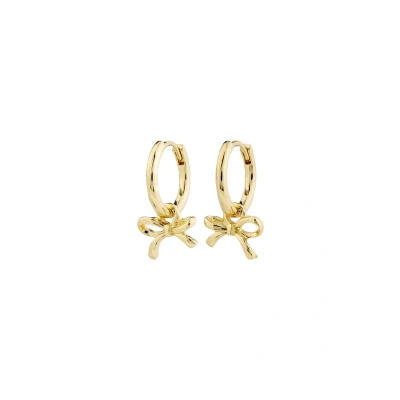 Imagen de Pilgrim Lysandra HOOP Unisex Pendientes, Talla: One Size, Gold plated