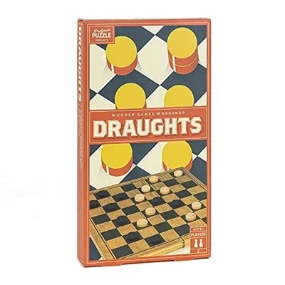 Imagen de PROFESSOR PUZZL Dames Draughts (Jeux DE Societe), Multicolor (WGW1549)