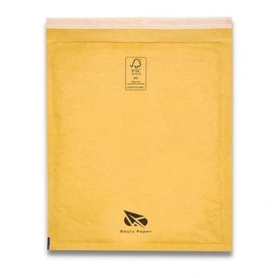 Imagen de Raylu Paper® Pack de 10 Sobres Acolchados Burbujas Kraft con Cierre Autoadhesivo, para Envíos color Marrón Unidades (220x260 mm)