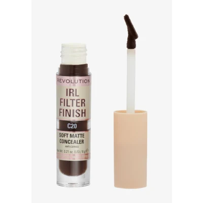 Imagen de Makeup Revolution, Corrector IRL Filter Finish, Cobertura de Media a Total, C20, 6g