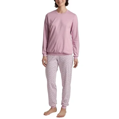 Imagen de CALIDA Midnight Flowers Juego de Pijama, Fragante Lila, 44 46 Mujeres