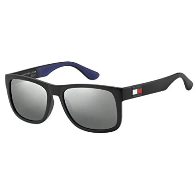 Imagen de Tommy Hilfiger TH 1556/S, Gafas de Sol para Hombre, Multicolor (Blk Blue), 52
