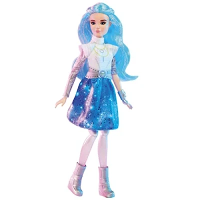 Imagen de Disney Princess Zombies 3 Singing Addison Fashion Doll Muñeca iluminada con música y canto, atuendo accesorios. Juguete para niños a partir de 6 años