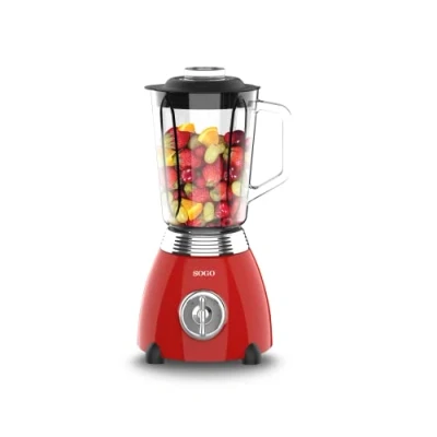 Imagen de Sogo Retro Vintage acero INOX y esmalte (Red, Batidora 500W)