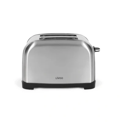 Imagen de Livoo Tostadora 2 ranuras DOD196 Ranura ancha de 3 cm, 750 850 W, funciones, termostato ajustable (7 niveles)