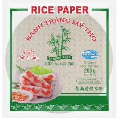 Imagen de BAMBOO TREE Papel de arroz 22Cm. (rollos verano) 1 X 200 GR