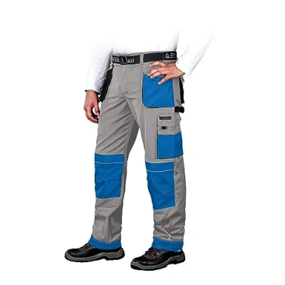 Imagen de Leber&amp;Hollman LH FMN T_GBC54 Pantalones protectores (talla 54), color azul oscuro, negro y rojo