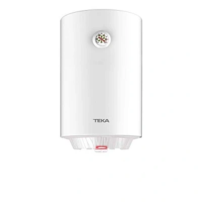 Imagen de Teka EWH 30 C Termo Eléctrico de L, Consumo Medio 1 2 personas, Tanque Esmaltado Zafire, con Termómetro y Válvula Seguridad, Color Blanco