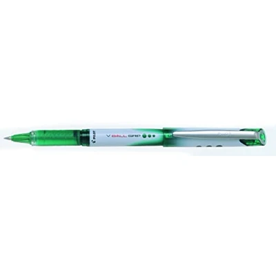 Imagen de Pilot V Ball Grip 05 Bolígrafo Roller Tinta Liquida Verde Punto Fino Caja 12 unidades