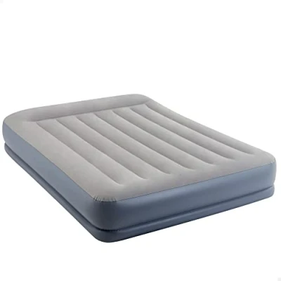 Imagen de Intex 64118ND Materasso Dura Beam Pillow Rest Mid Rise Matrimoniale Autogonfiante, 152x203x30 cm