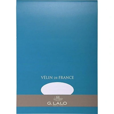 Imagen de Lalo 13000L Un bloc de 50 feuilles unies 21x29,7 cm 100g, Vélin France, Blanc