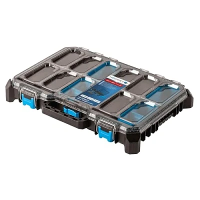 Imagen de Högert Technik Organizador de Maletero Bajo HTM HT7G507, Maletin Herramientas, 5 Tazas Funcionales, Caja Protección contra Humedad y Polvo, Construcción Modular