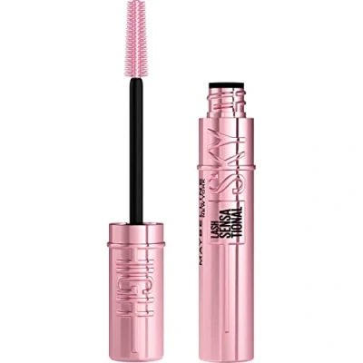 Imagen de Maybelline New York Lash Sensational Sky High Mascara voluminizadora y alargadora, fórmula lavable sin escamas infundida con extracto de bambú fibras, 7 ml, máscara edición limitada