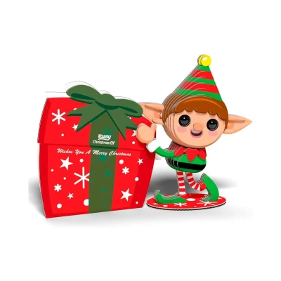 Imagen de Puzzle 3D Eugy Elfo de Navidad
