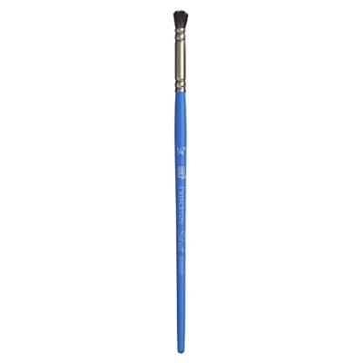 Imagen de Princeton Art &amp; Brush Artist Select Cepillo de Pelo Natural y sintético con pie Ciervo 1/4 Pulgadas Ancho Mango Corto Palanca Pulg, Deerfoot, Inch