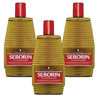 Imagen de Schwarzkopf tónico capilar Seborin (400 ml), contra la caspa y el picor del cuero cabelludo, cuidado cabello mantiene fresco saludable