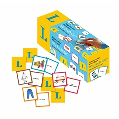 Imagen de We Heibt Das Juego De Memoria: Spielerisch Deutsch Lernen (langenschei