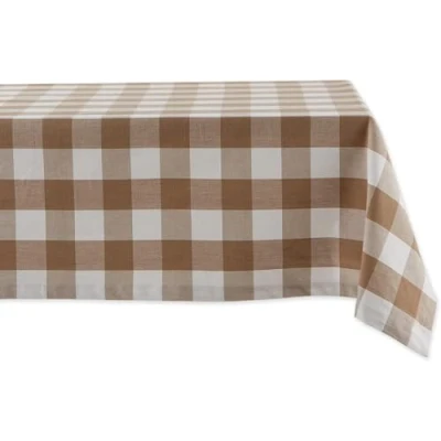 Imagen de DII Mantel clásico, algodón, Piedra, 60 x 120 cm