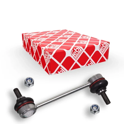 Imagen de febi BILSTEIN 21204 Bieleta de suspensión Eje delantero 145 M10 x 1,25 Plus con tuerca autofijadora Acero ALFA ROMEO: 166