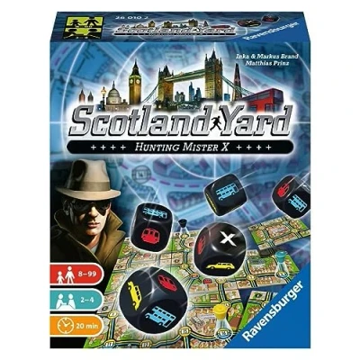 Imagen de Ravensburger Scotland Yard Dice Game, Juegos De Mesa, 2 a 4 Jugadores, 8+ Años