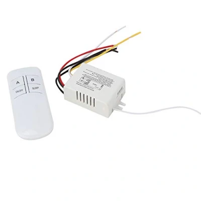 Imagen de Interruptor de control remoto 2 vías ON/OFF 220V pared inalámbrico digital + Transmisor receptor para luces